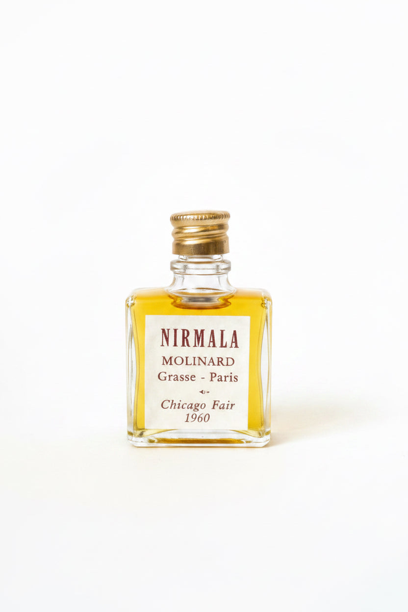Vintage Molinard Nirmala Extrait / Parfum - Chicago Fair 1960 Commemorative Edition